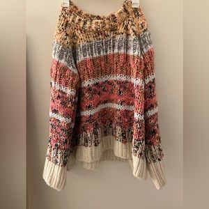 Chunky Anthropologie sweater